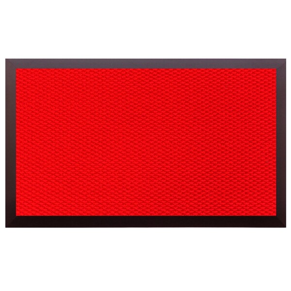 Calloway Mills Entrance Mat, Polypropylene, Red 14RED0416 Zoro